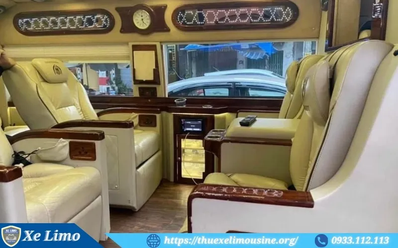 Thuê xe Limousine 9 chỗ DCar President